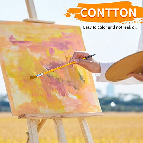 CONDA Artist Canvas Panels 9 x 12 inch, 12 Pack, Primed, 100% Cotton, Artist Quality Acid Free Canvas Board for Painting Watercolor & Oil - Image 5