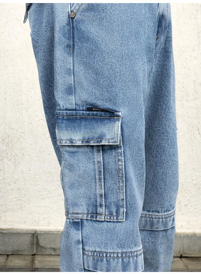 Hubberholme Men Indigo Jeans - Straight Fit for Sleek and Comfortable Wear
