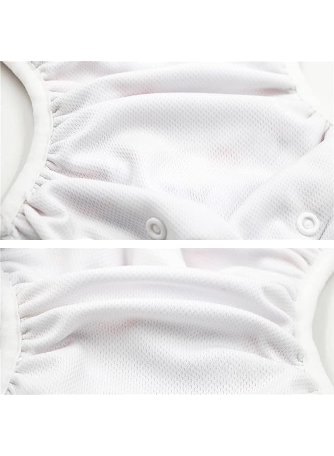 حفاضات سباحة للأطفال، عبوة من قطعتين، قابلة لإعادة الاستخدام، مقاس واحد، قابلة للتعديل، مقاومة للماء للأولاد والبنات (المجموعة أ) - Image 4