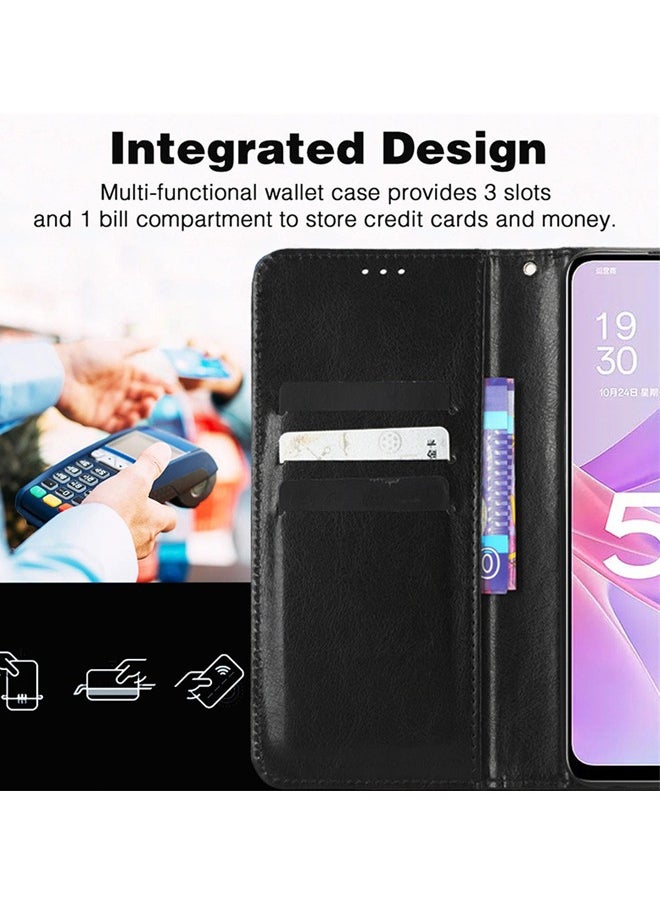 rocooart - Suitable for Motorola Edge 60 Fusion 5G Shockproof Flip Wallet Case With Stand - Image 1