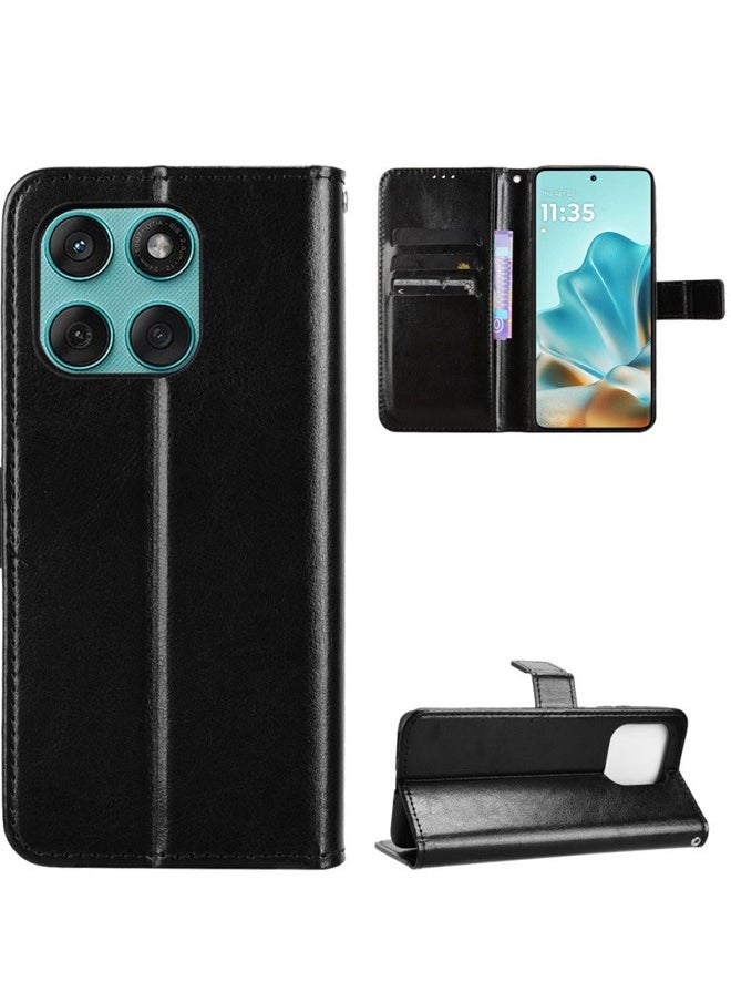 rocooart - Suitable for Motorola Edge 60 Fusion 5G Shockproof Flip Wallet Case With Stand - Image 1