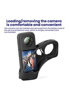 General Customised for Insta360 X5! Silicone Case + Lens Cap Combo, All Round Drop & Scratch Resistant Sports Camera Accessory  - Image 5