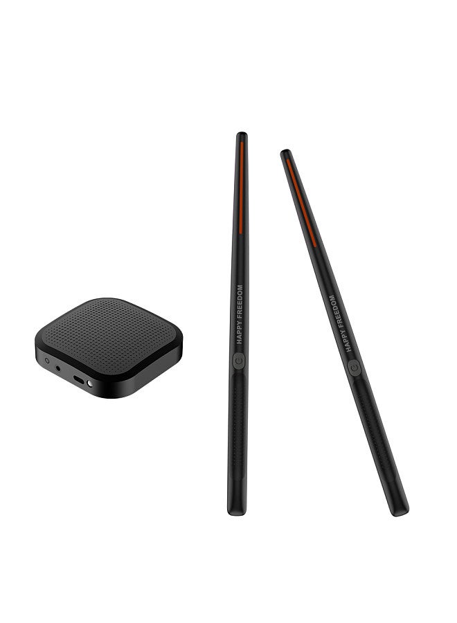 Generic Electronic Drumsticks Air Drum Stick 16D Speaker DSP Level Sound Card Low Delay Portable Electric Rhythm Drum Sticks  - Image 1