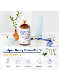 HIQILI Juniper Berry Essential Oil,100% Pure Natural Undiluted Premium 3.38 Fl Oz  - Image 5