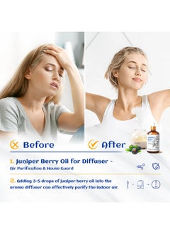 HIQILI Juniper Berry Essential Oil,100% Pure Natural Undiluted Premium 3.38 Fl Oz  - Image 2