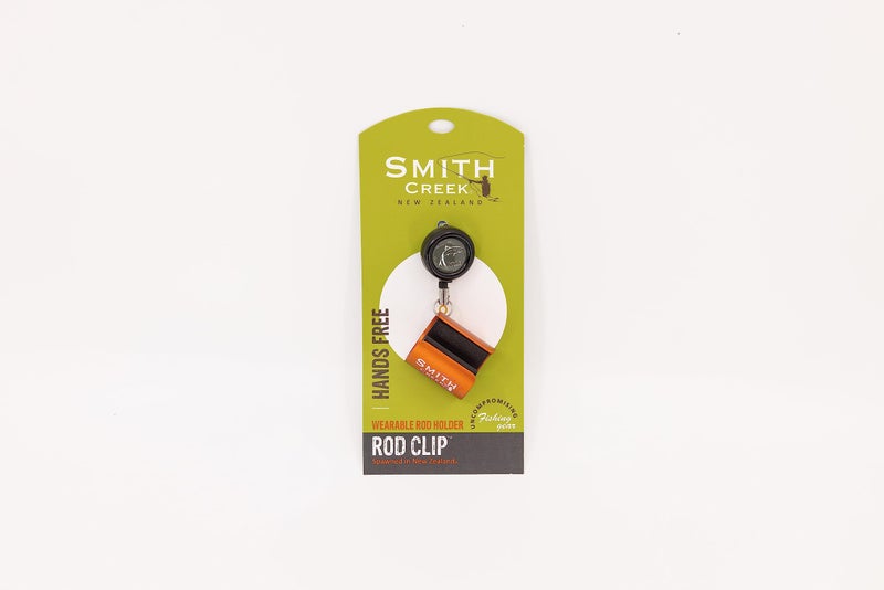 Smith Creek Rod Clip, Wearable Fishing Rod Holder, Burnt Orange - Image 5