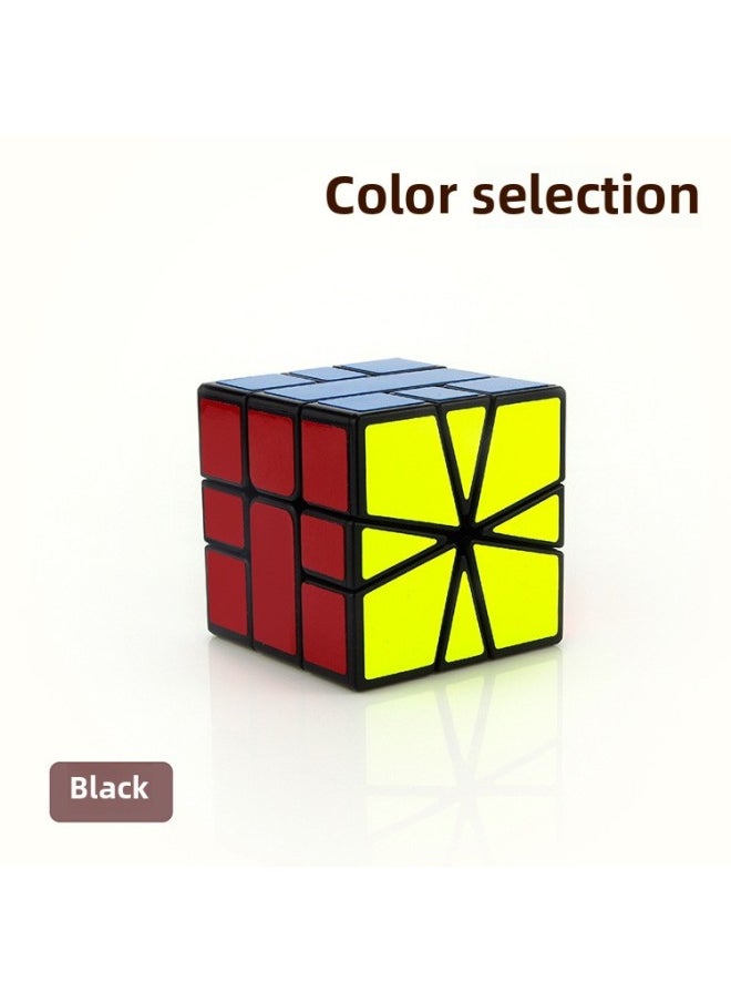 Yongjun Guanlong SQ-1 Rubik's Cube Special-shaped Third-order Rubik's Cube Toy Racing Smooth Children's Toy YJ8326-Color:YJ8326-5 Crown Dragon SQ1 [black]]  - Image 2