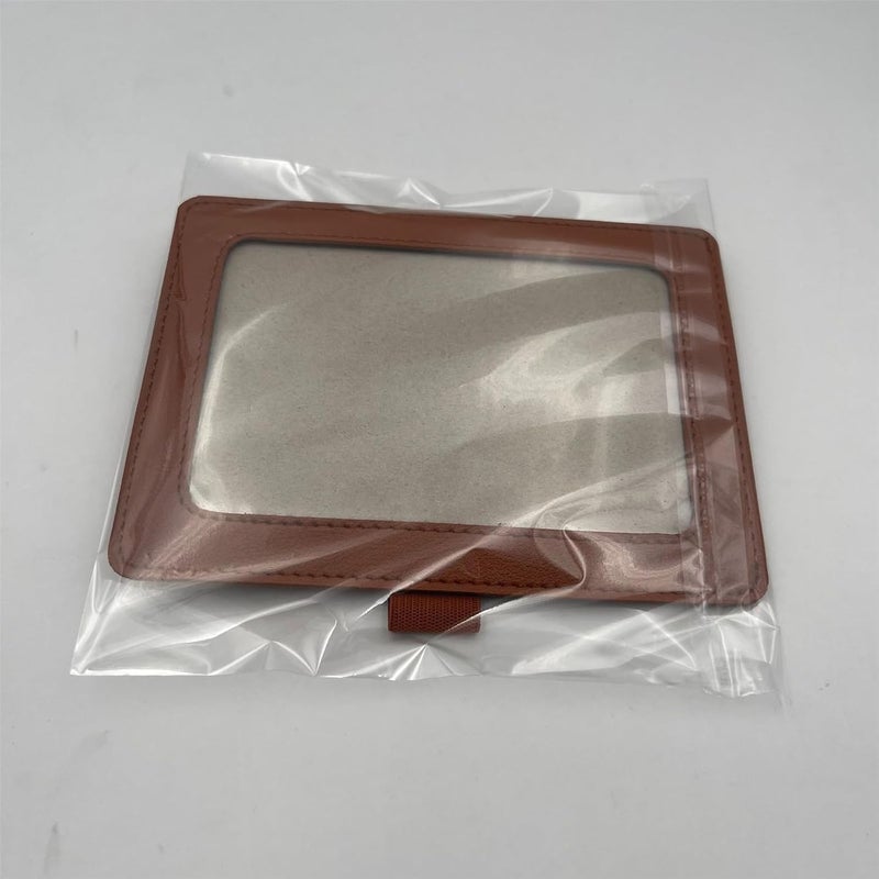 Car Photo Holder Leather Magnetic Frame Clip for Sunvisor Displaying Family or Picture Enhancing Interior Styles - Image 5