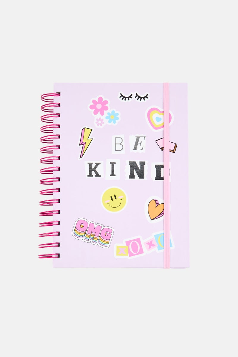 Paperbuzz دفتر ملاحظات كبير سميك كن لطيف 316 صفحة، متعدد الألوان - Image 1