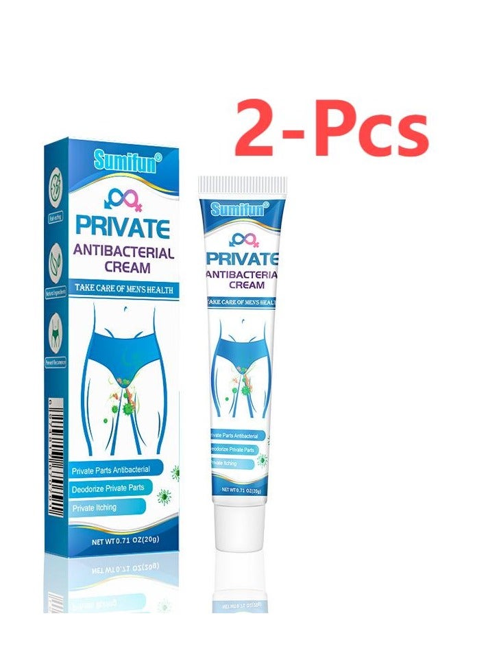 سوميفون 2 قطعة كريم خاص مضاد للجلد، لتخفيف حكة الجلد، وتخفيف موضعي - Image 1