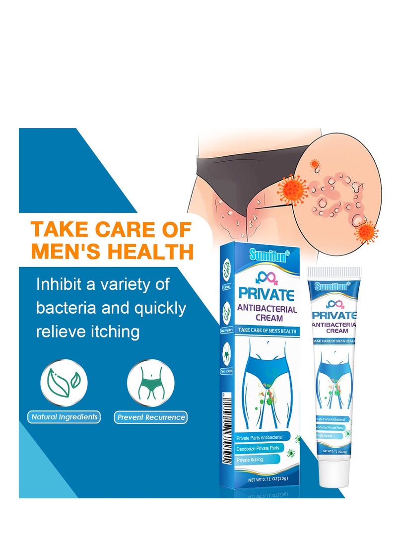 سوميفون 2 قطعة كريم خاص مضاد للجلد، لتخفيف حكة الجلد، وتخفيف موضعي - Image 3