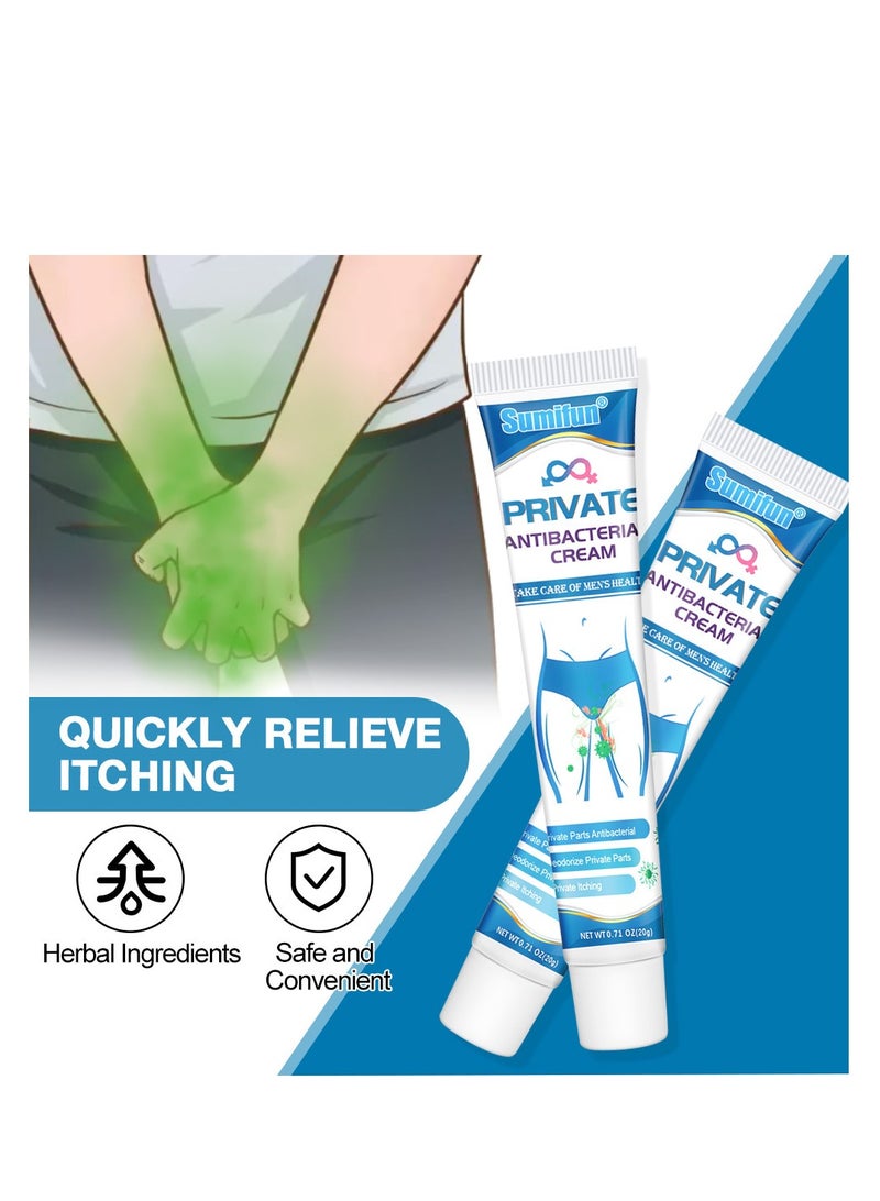 سوميفون 2 قطعة كريم خاص مضاد للجلد، لتخفيف حكة الجلد، وتخفيف موضعي - Image 5