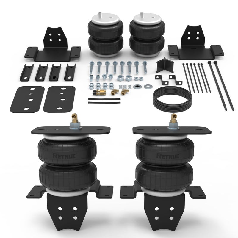 RETRUE Rear Air Bags Suspension Kit for Toyota Tundra 20072021 Truck Towing 5000 Lbs of Load Leveling Capacity Replacement for Firestone 2445 Ride Rite Airbags for Trucks Rear Suspension
