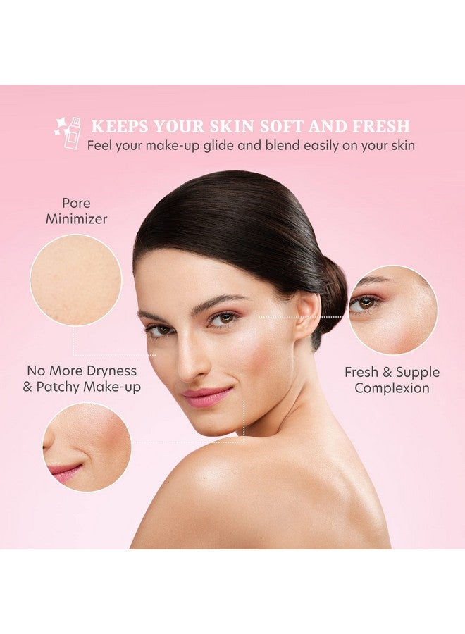 ديرماكول - قاعدة مكياج ساتان، برايمر للوجه غير لامع للتجاعيد والمسام، برايمر مكياج شفاف للبشرة الدهنية والجافة والمختلطة، برايمر سهل الدمج لملء المسام، خالٍ من المواد الحافظة، 30 مل - Image 4