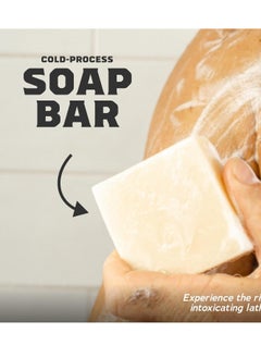 Dr. Squatch Dr. Squatch All Natural Bar Soap for Men with Heavy Grit, 5 Pack, Pine Tar  - Image 4