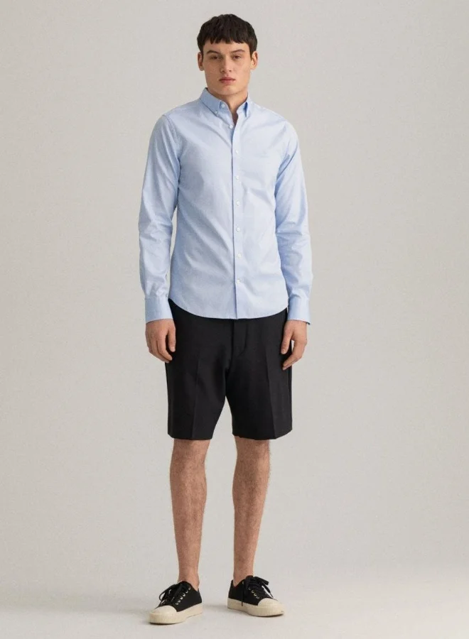 GANT  Gant Slim Fit Pinpoint Oxford Shirt for Men | Best Price UAE