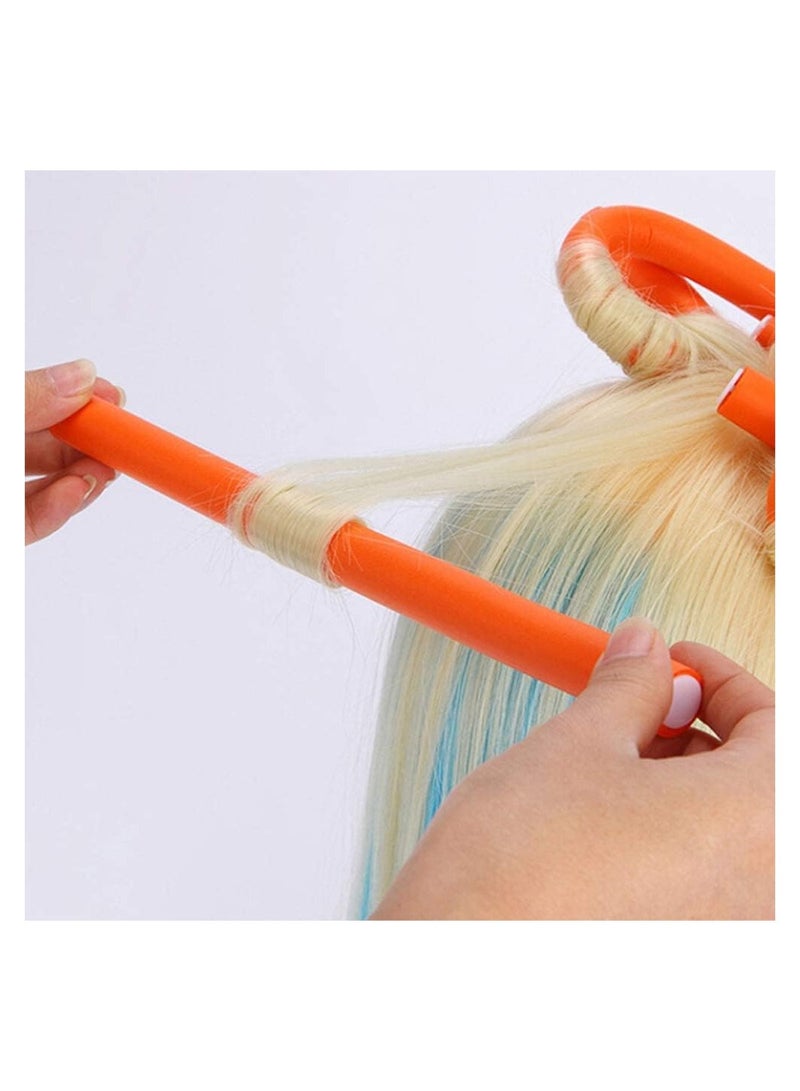 Foam Curler Roller, No Heat Hair Rollers Flexible Foam Curlers Rods, Waves Styling Tool for Hairdresser, Curling Sticks for Hair Salon or DIY, Styling Hairdressing Rollers, 10 Pcs