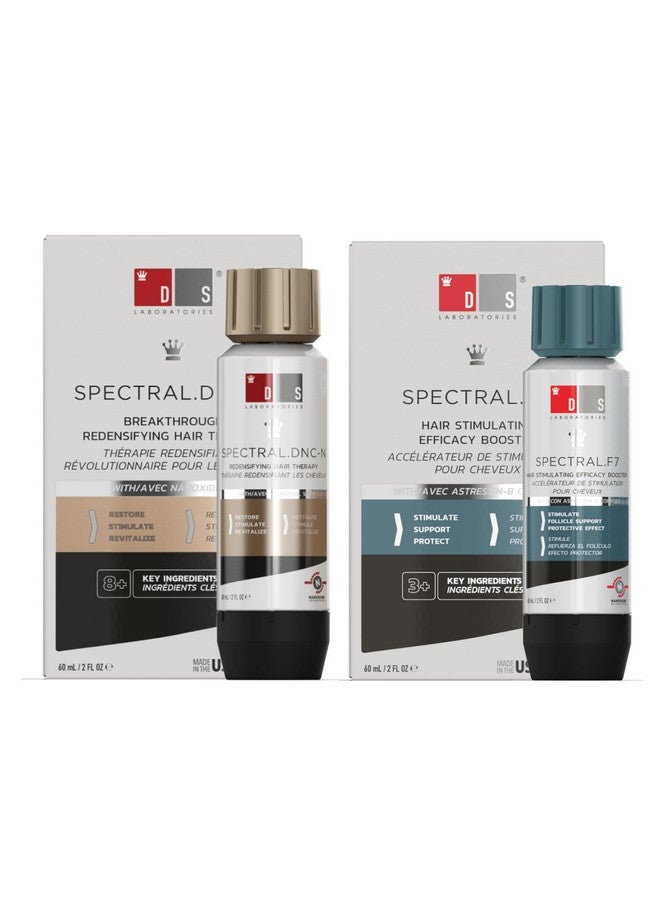 دي أس لابرتوريز Spectral.Dncn & Spectral.F7 مصل الشعر علاج إعادة نمو الشعر للرجال والنساء مصل نمو الشعر منتجات تساقط الشعر منتجات تكثيف الشعر علاج الشعر الخفيف العناية بالشعر - Image 2