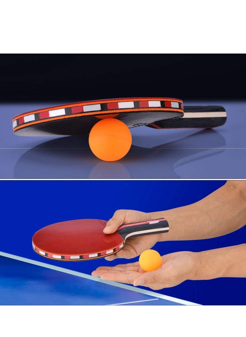 LIVVY - Ping Pong Set – 4 Table Tennis Paddles, 6 Balls, Net Included – Professional Racket Kit with Double-Sided Rubber for Indoor/Outdoor Game - Image 1