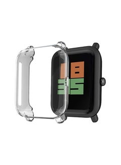 Generic Soft TPU Cover Screen Protector Cover for Amazfit Bip U/GTS 2 Mini/Bip U Pro/Bip S/Bip Smartwatch (Clear)  - Image 2