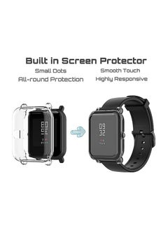 Generic Soft TPU Cover Screen Protector Cover for Amazfit Bip U/GTS 2 Mini/Bip U Pro/Bip S/Bip Smartwatch (Clear)  - Image 3