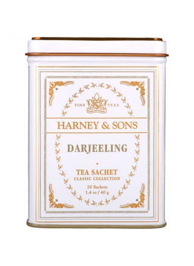 Harney & Sons, Fine Teas, Darjeeling, 20 Tea Sachets, 1.4 oz (40 g) - pzsku/ZEDBBF7D9DC8482E2BC89Z/45/_/1652349766/526bdff4-c1a4-4ba5-be39-a7c25be472dc