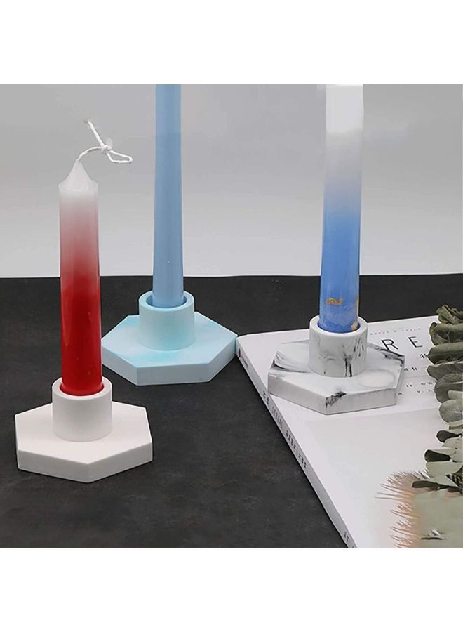 1-Piece Candle Holder Silicone Mold for Resin DIY - Image 3