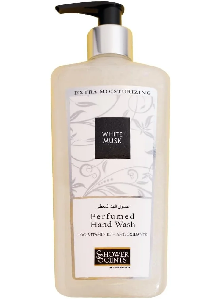 Shower Scents Shower Scents White Musk Extra Moisturizing Perfumed Hand Wash with Pro -Vitamin B5, Vitamin E and Antioxidants 312ml