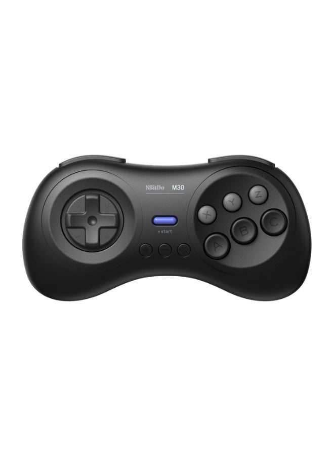 8Bitdo M30 Bluetooth Controller for Switch, Windows and Android, 6-Button Layout for SEGA’s Classic Games (Black) - Image 2
