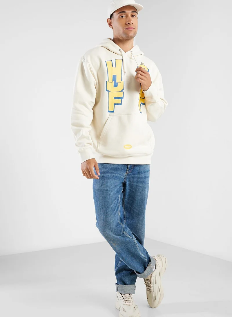 HUF Anthem Logo Hoodie