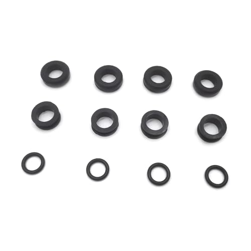 DOUQANG Set of 4 Fuel Injector O-Ring Kit,Injector Grommet and Insulator Seal Kit for 1999 2000 2001 2002 2003 2004 2005 Mazda Miata 8574-13-253,8574-13-252,JE06-13-257 - Image 3