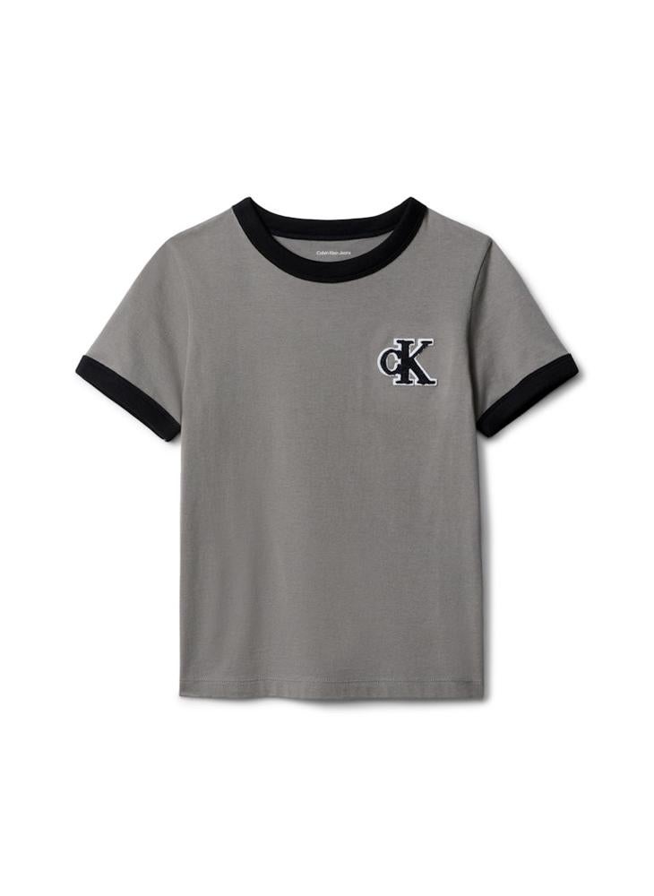 Calvin Klein Jeans Youth Graphic Crew Neck T-Shirt - Image 5
