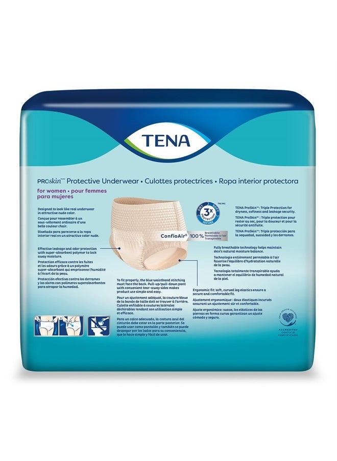 Tena Incontinence Underwear for Women, Maximum Absorbency, ProSkin - Large - 72 Count  - Image 5