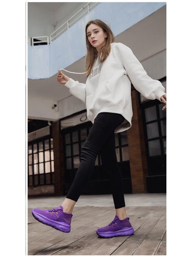 NIBEMINENT أحذية رياضية خفيفة الوزن للنساء أحذية صيفية للنساء أحذية مسطحة عادية للنساء أحذية لوفرز بحجم زائد أحذية تنس مضادة للانزلاق - Image 2