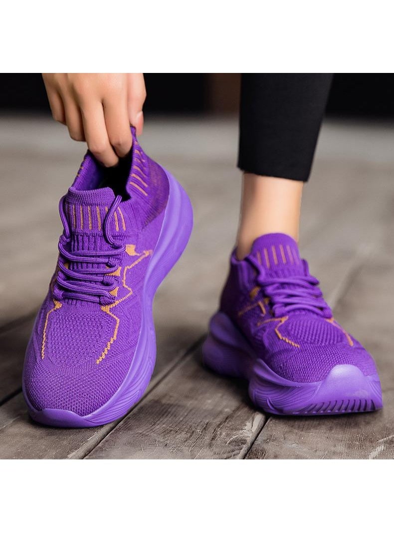 NIBEMINENT أحذية رياضية خفيفة الوزن للنساء أحذية صيفية للنساء أحذية مسطحة عادية للنساء أحذية لوفرز بحجم زائد أحذية تنس مضادة للانزلاق - Image 1