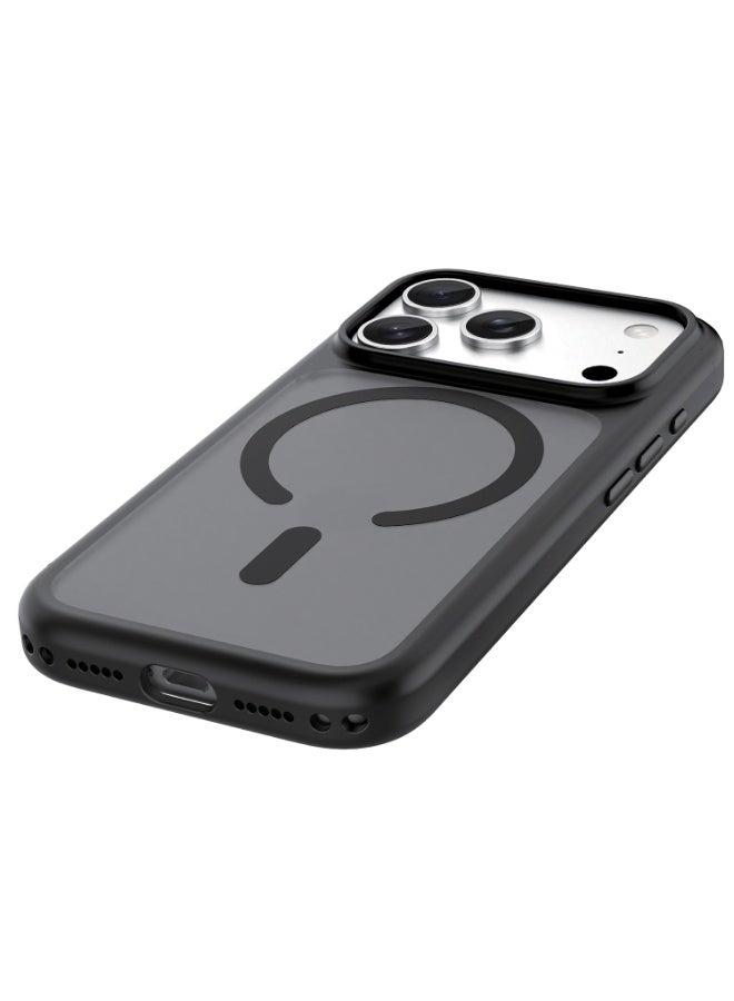 جرين ليون جراب MagSafe لهاتف iPhone 18 Pro Max، خفيف الوزن للغاية، مصنوع من مزيج من البولي كربونات والبولي يوريثين الحراري، يوفر حماية مزدوجة الطبقات - Image 4