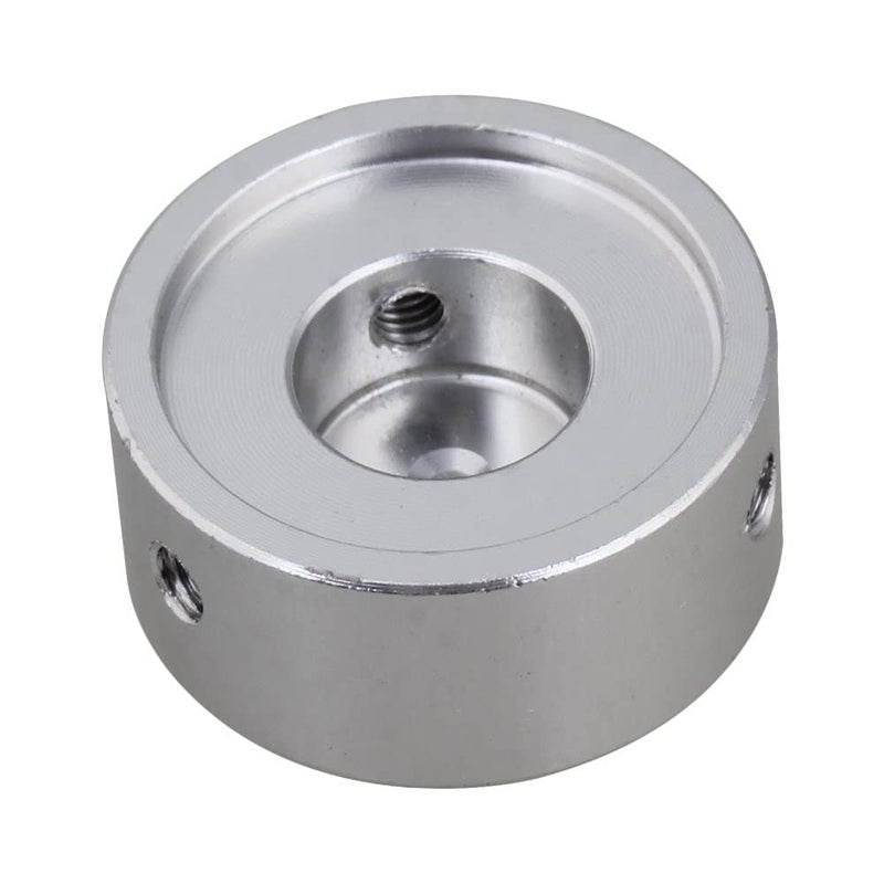 Silver Aluminum Alloy Guitar Pedal Footswitch Topper With Hexagon Wrench - Image 4