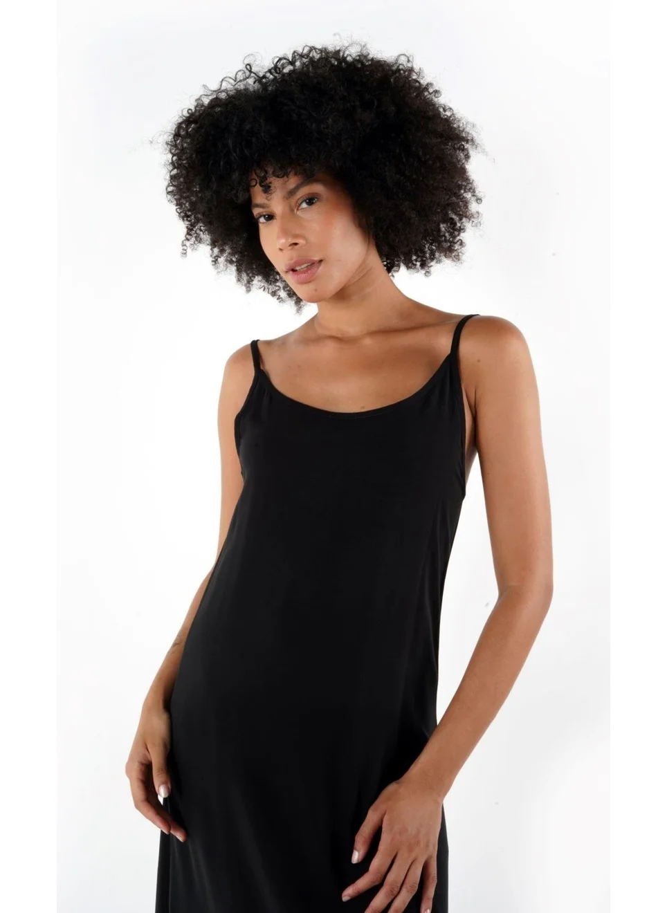 Alexander Gardi Alexandergardi Thin Strap Midi Length Dress (B24-005206)