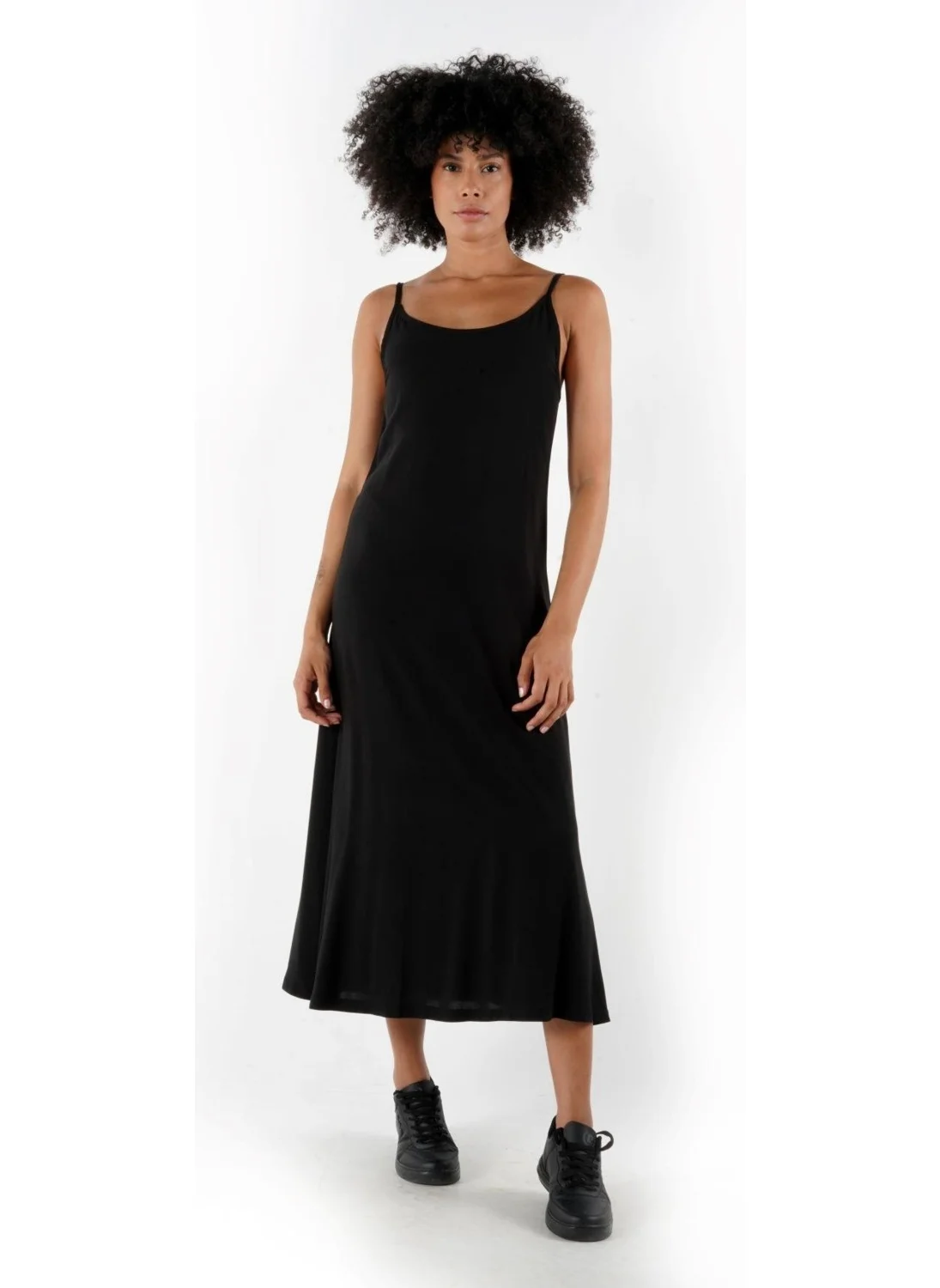 الكسندر جاردي Alexandergardi Thin Strap Midi Length Dress (B24-005206)