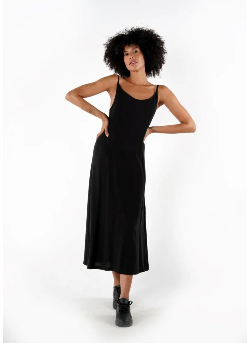 Alexander Gardi Alexandergardi Thin Strap Midi Length Dress (B24-005206)
