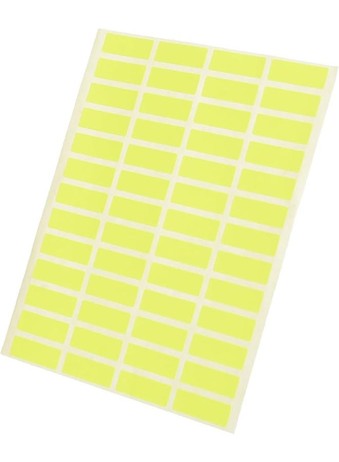 El Manar Narrow High-Impact Adhesive Label Sticker, 10x30 mm With Premium Material Suitable For Home, School And Office - Image 2