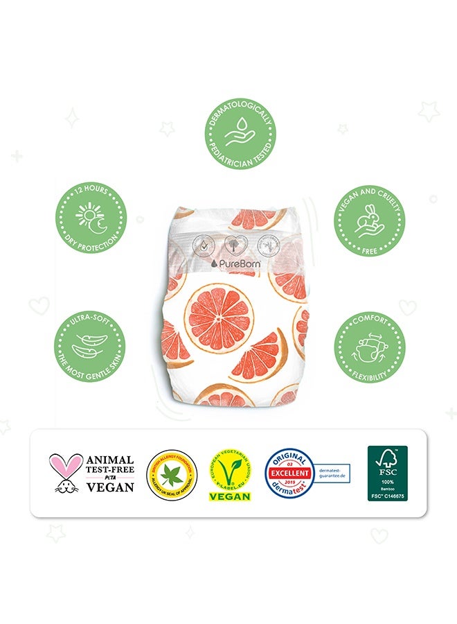 PureBorn Organic Bamboo Size 5 Diapers 11-18 Kg - Image 4