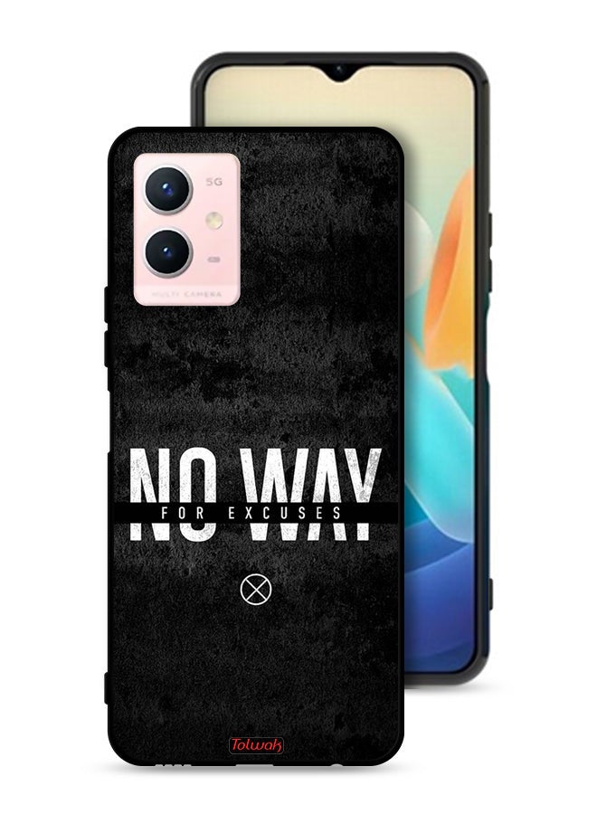 Tolwak Vivo Y33s 5G Protective Case Cover No Way For Excuses - Image 1
