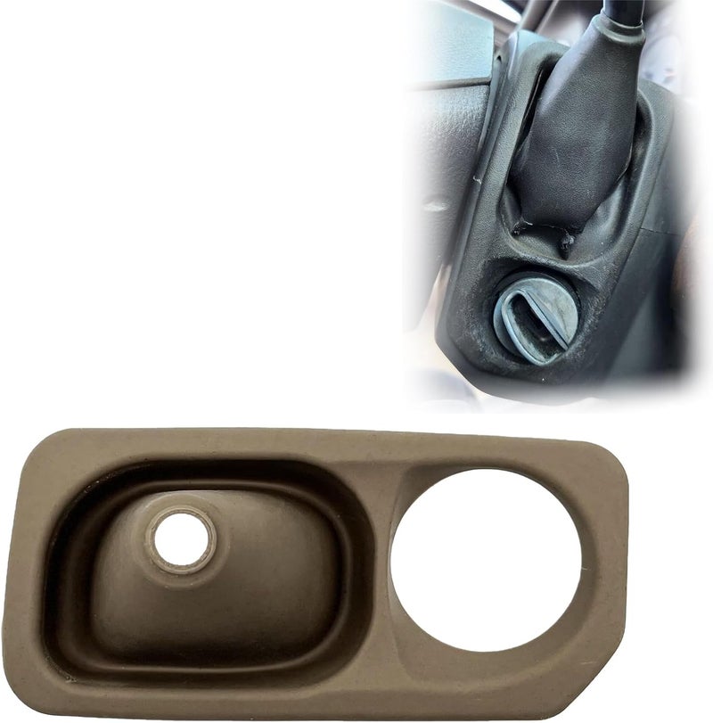 WEZEMLIGHT Car Gear Shift Lever Boot Cover for 2005-2011 Ford Crown Victoria, Mercury Grand Marquess, Lincoln Town - Beige - Image 1
