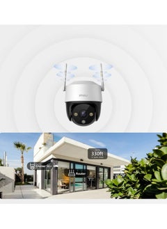 IMOU Cruiser SE+ 3K Camera, Outdoor Security Camera for Home, WiFi CCTV Camera for Home, Surveilliance Camera with 360° Coverage, Human/Motion Detection, Smart Night Vision, IP66, Two-Way Talk  - Image 3