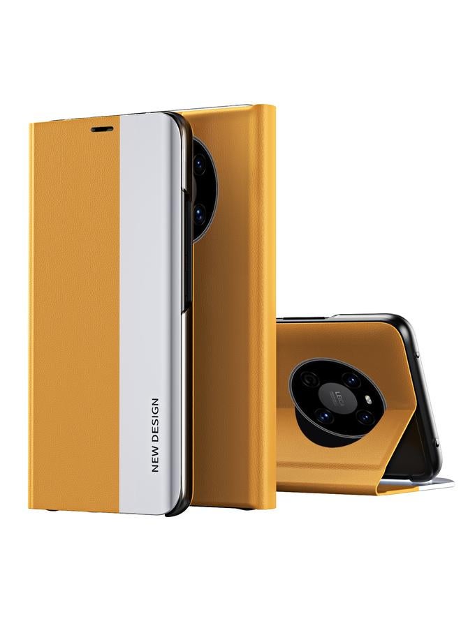 اس-توب جراب لهاتف Huawei Mate 40 Pro، جراب جلدي ممتص للصدمات مطلي بالجانب - Image 1