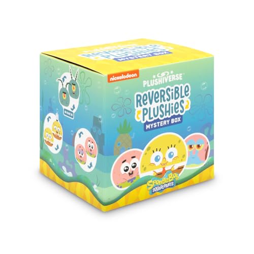 TeeTurtle Spongebob Squarepants 3" Reversible Plushie Blind Box - Officially Licensed Surprise Soft Stuffed Animal Mystery Box - Image 5