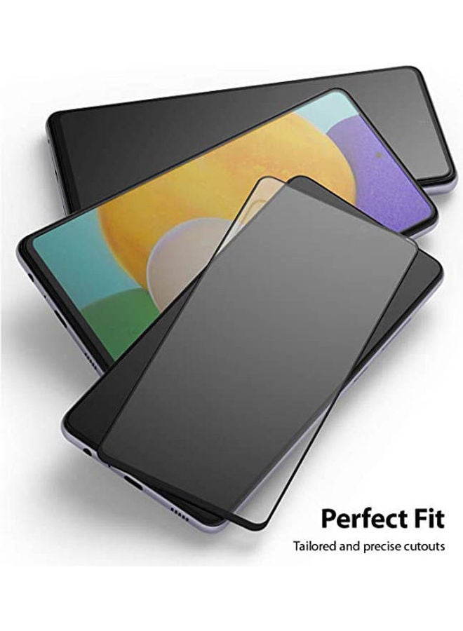 رينجك واقي شاشة من الزجاج المقوى بتغطية كاملة متوافق مع هاتف Samsung Galaxy A52 5G - Image 2