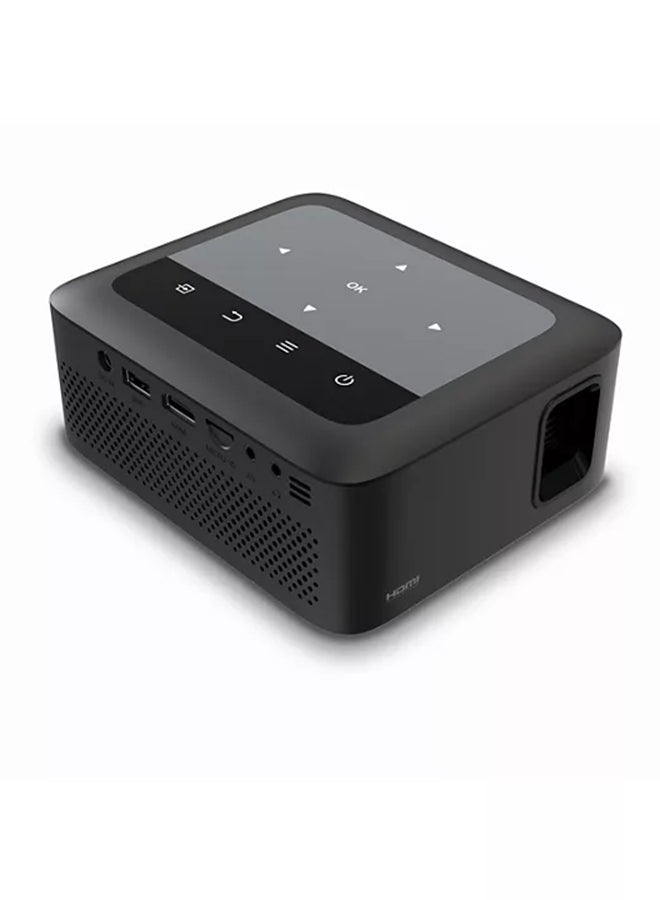 Philips Portable LED Projector, Image Technology DLP, 720P Native Resolution With Max Input 1080P With Wi-Fi Mobile Screen Mirroring And Built In Stereo Speaker Sound NPX110/INT Black - Image 2