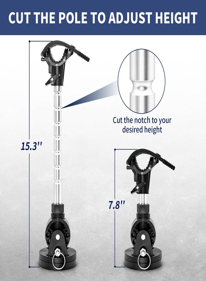 Acelane Trolling Motor Stabilizer Mount Support Compatible with Minn kota Terrova/Riptide Terrova/Ulterra/Riptide Ulterra/PowerDrive, with Installation Screws - Image 5